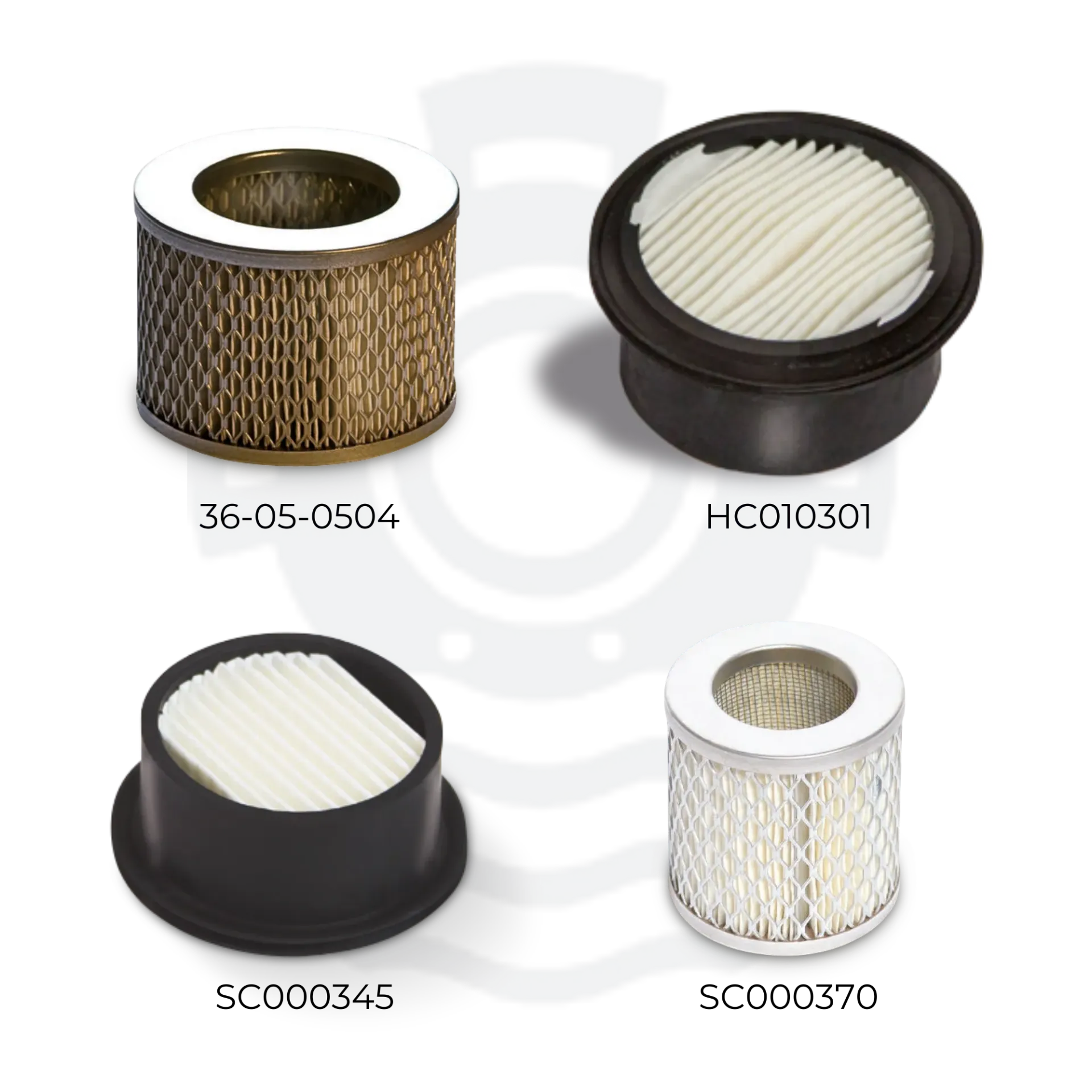 [36-05-0504] INTAKE AIR FILTER (HEAVY DUTY LINE)