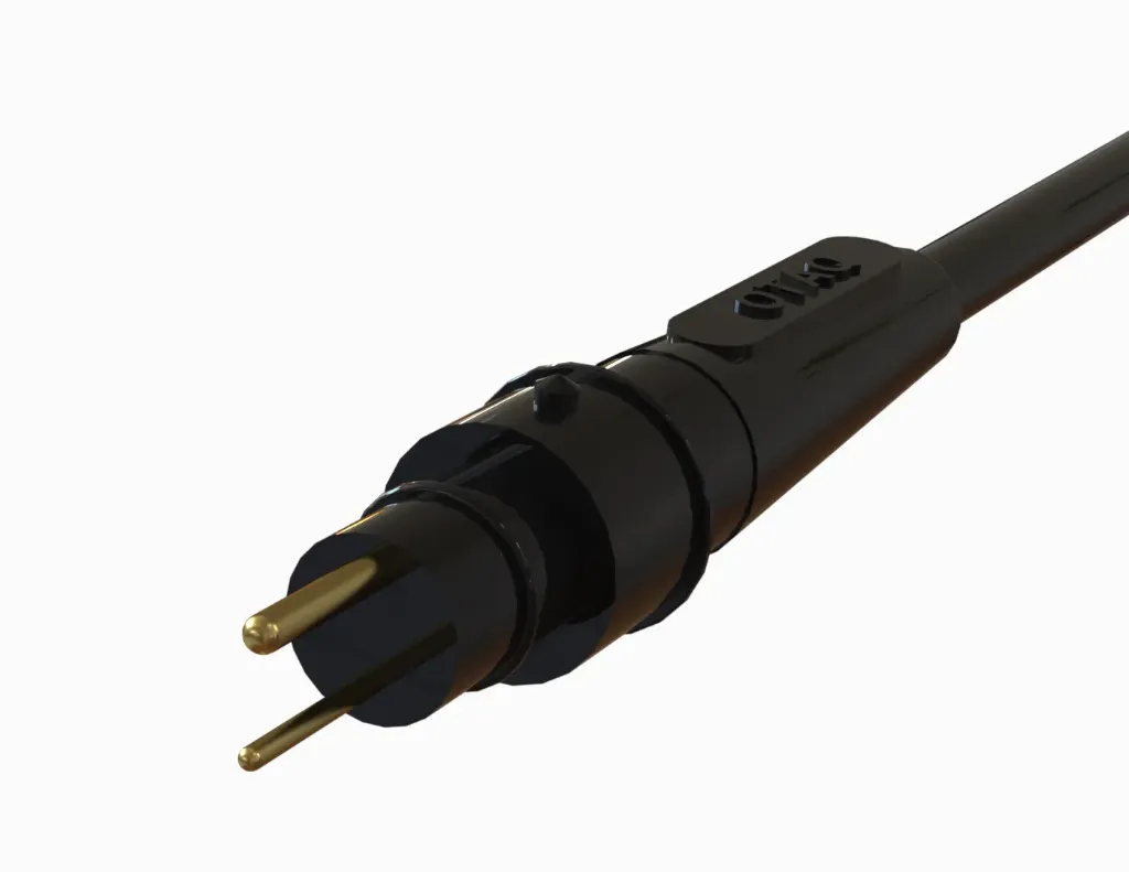 [LK04-2MP] MARSH MARINE CONNECTORS (MALE, 2-pin)