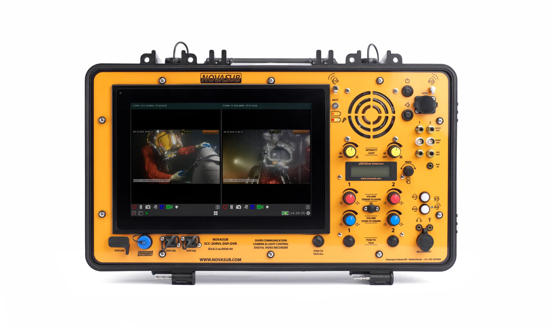 TRITON-C1 PORTABLE DIVER RADIO & VIDEO RECORDER