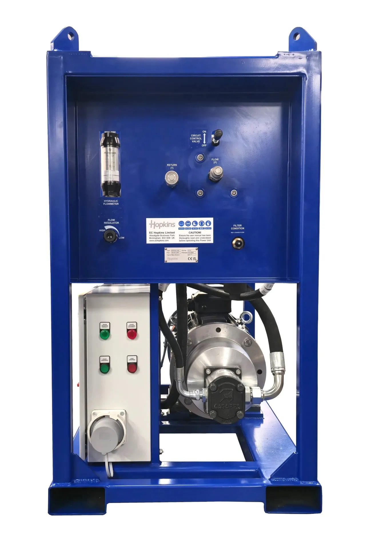 [EPP56-1VE] HOPKINS EPP56 ELECTRIC 3PHASE HYDRAULIC POWER PACK