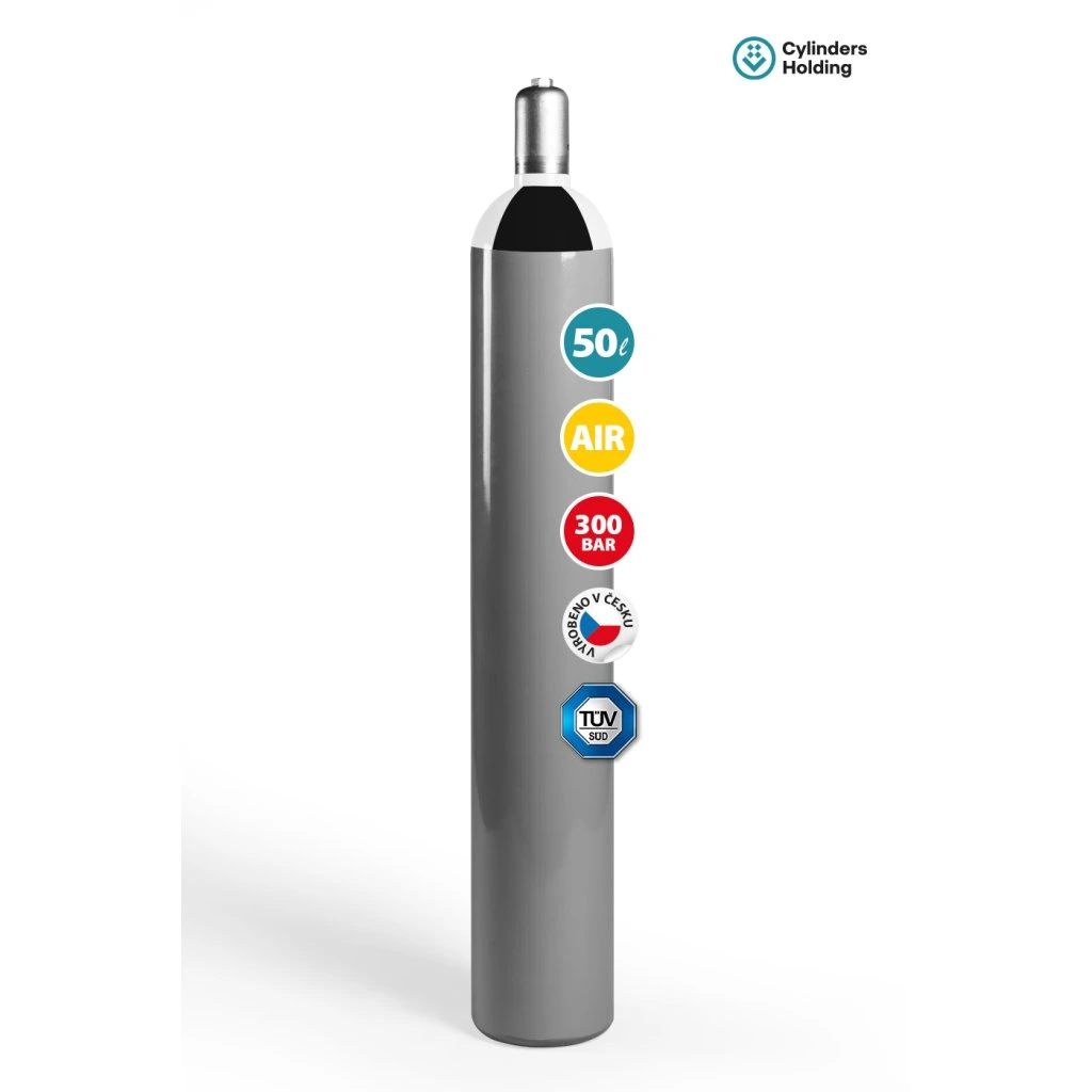 [476] 50L 300BAR CYLINDER - HIGH PRESSURE GAS STORAGE
