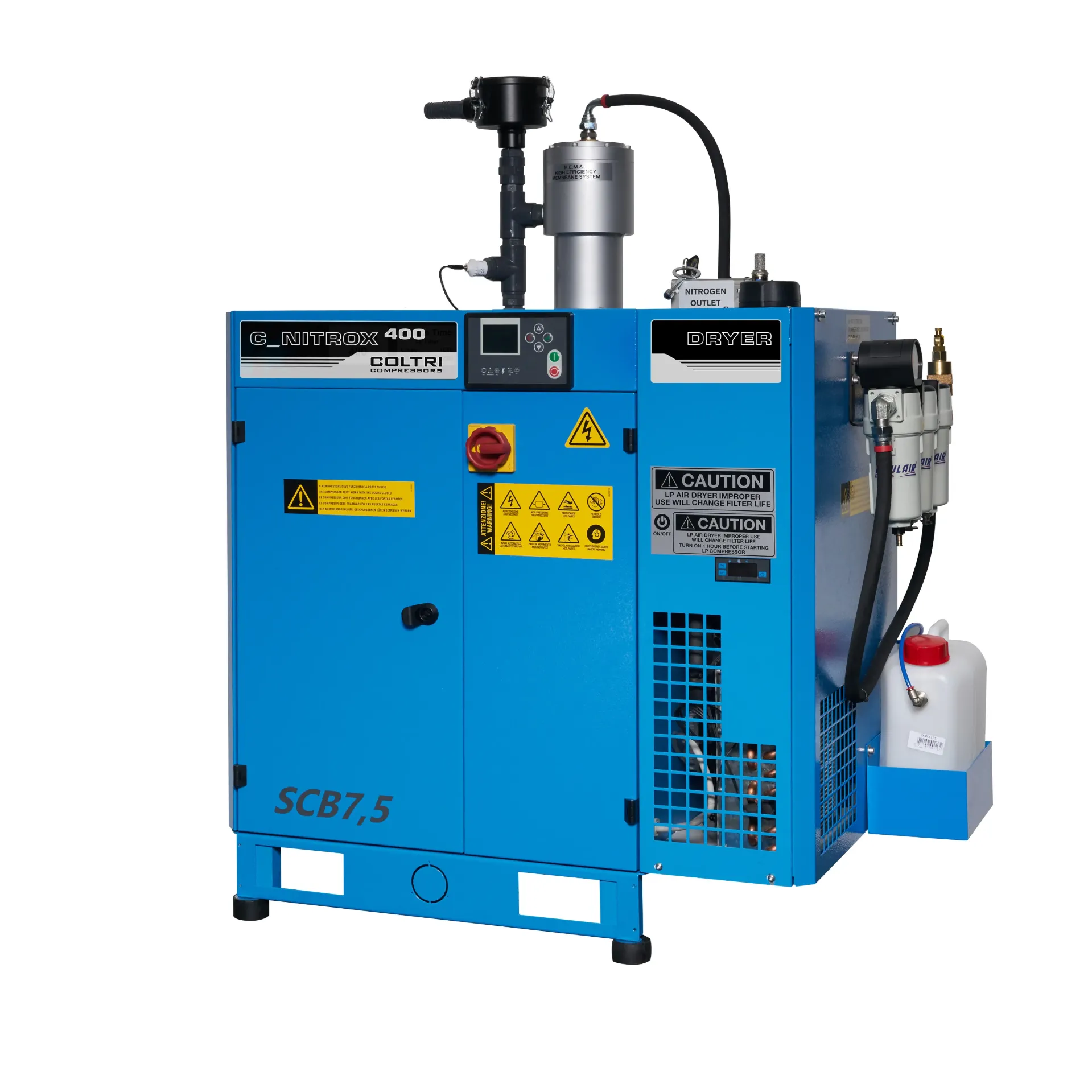 C-NITROX 400 LOW PRESSURE MEMBRANE COMPRESSOR