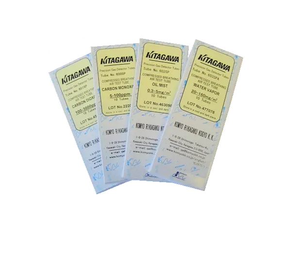 [5725] COMPLETE SET OF KITAGAWA AIR TEST TUBES (10 OF EACH TUBE)