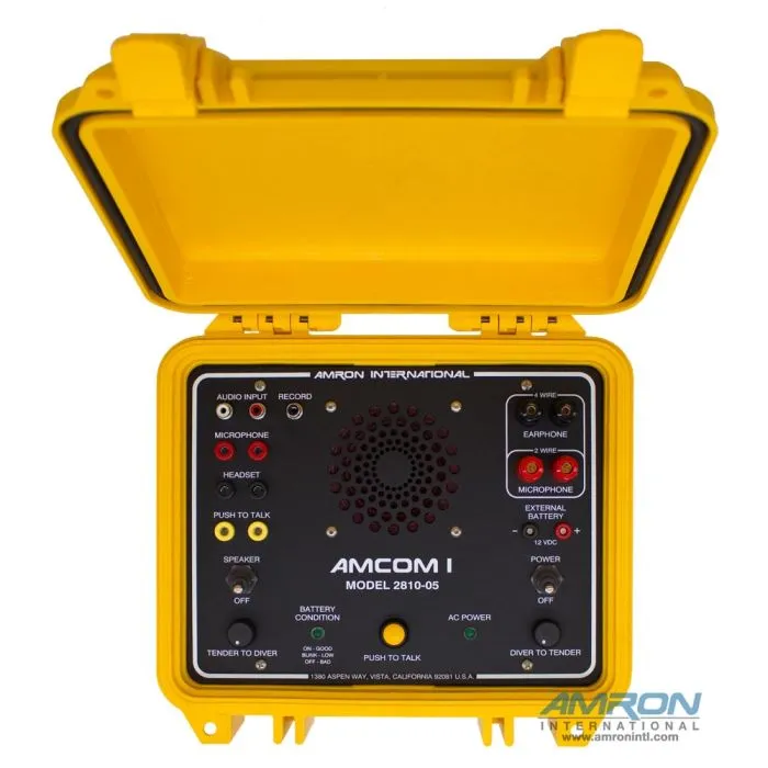 [2810-05] 2810-05 1 DIVER PORTABLE COMMUNICATOR INTERNAL CHARGER & AC POWER
